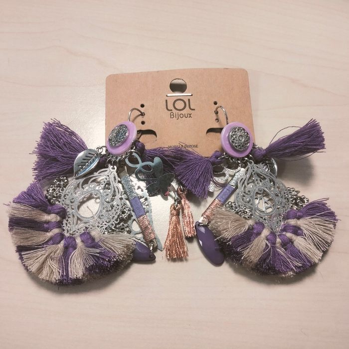 Robe Mango avec boucles d'oreilles