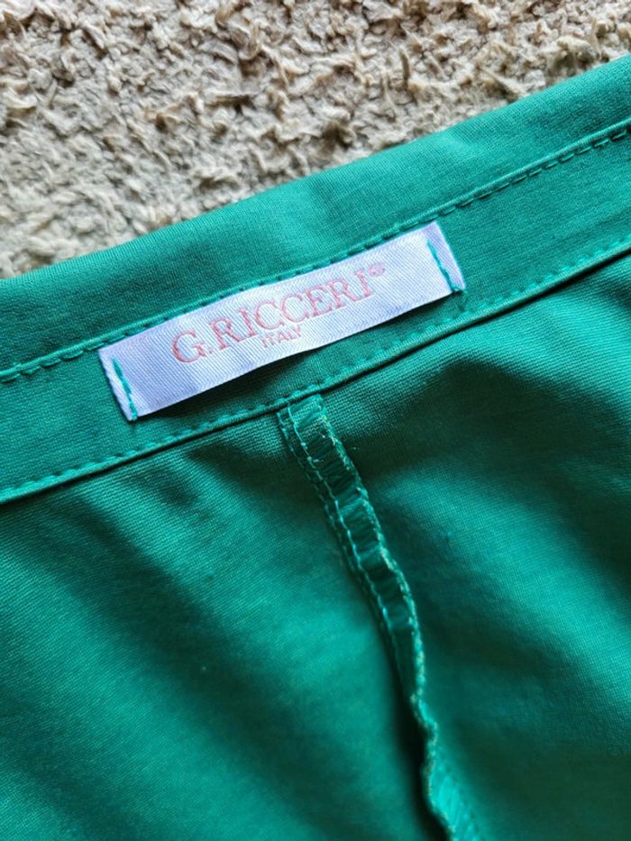 Veste blazer vert G. Ricceri - streetwear chic - photo numéro 12