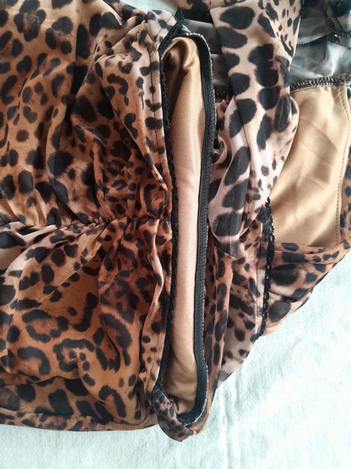 Robe dos nu leopard Jaded rose neuve sans etiquette - photo numéro 10