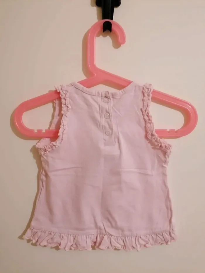 Lot debardeurs été fille 9 mois tissaïa - photo numéro 6