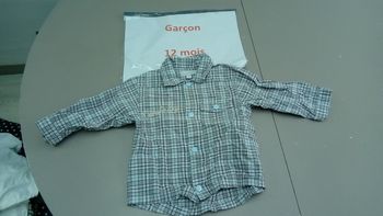 Chemise à carreaux ml