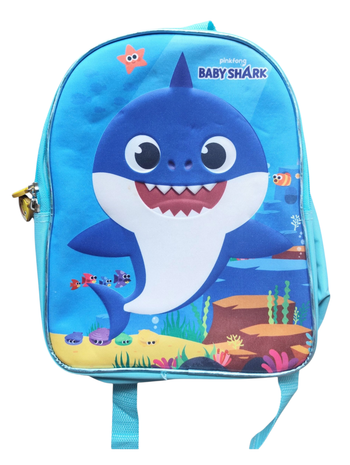 Petit cartable Baby Shark garçon neuf – sac maternelle léger et confortable