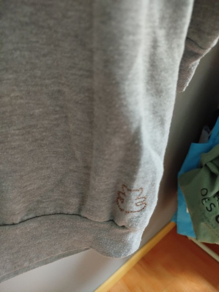 Robe pull gris taille XS cache cache - photo numéro 2