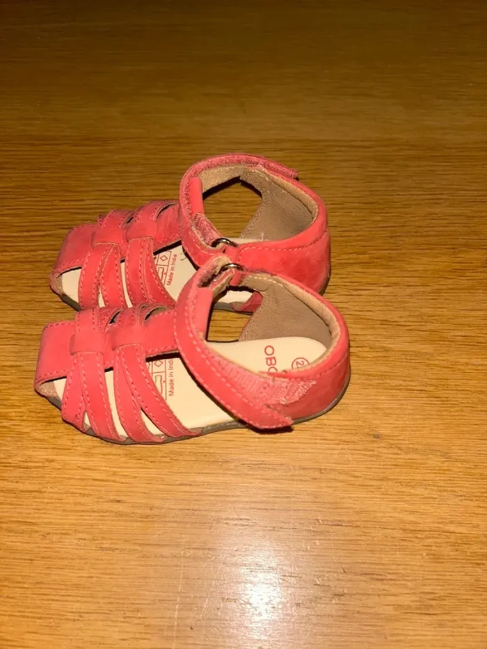 Sandales rouge P22 - photo numéro 4