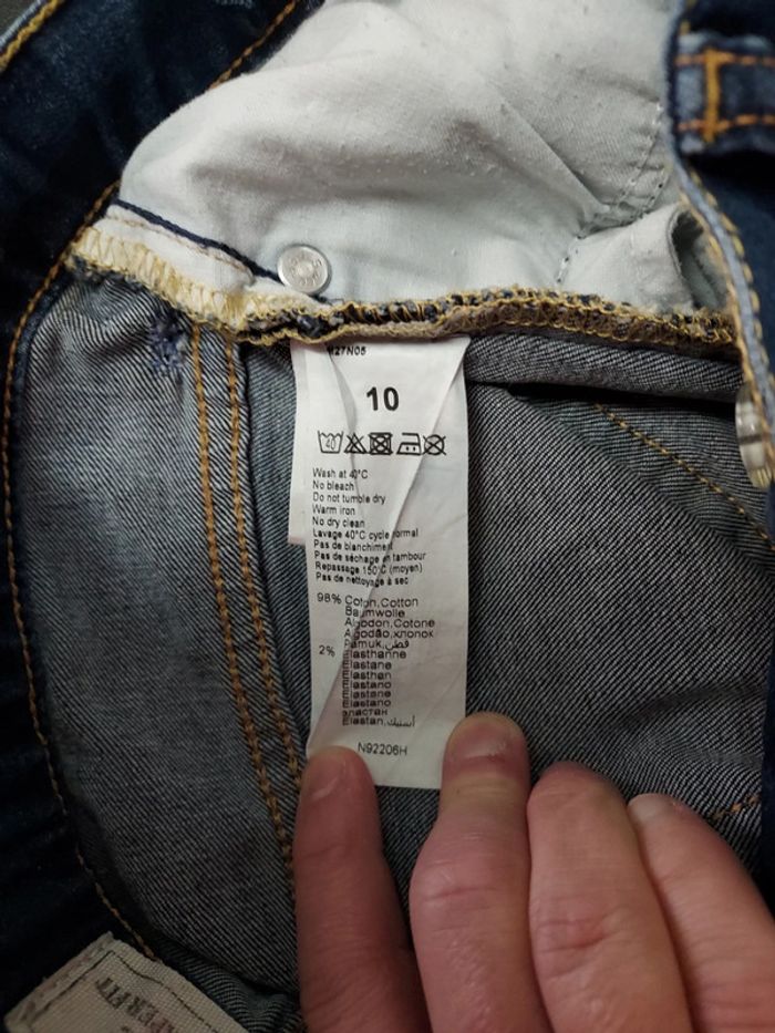 Jean slim Levis Extreme 520 garçon 10 ans - photo numéro 7