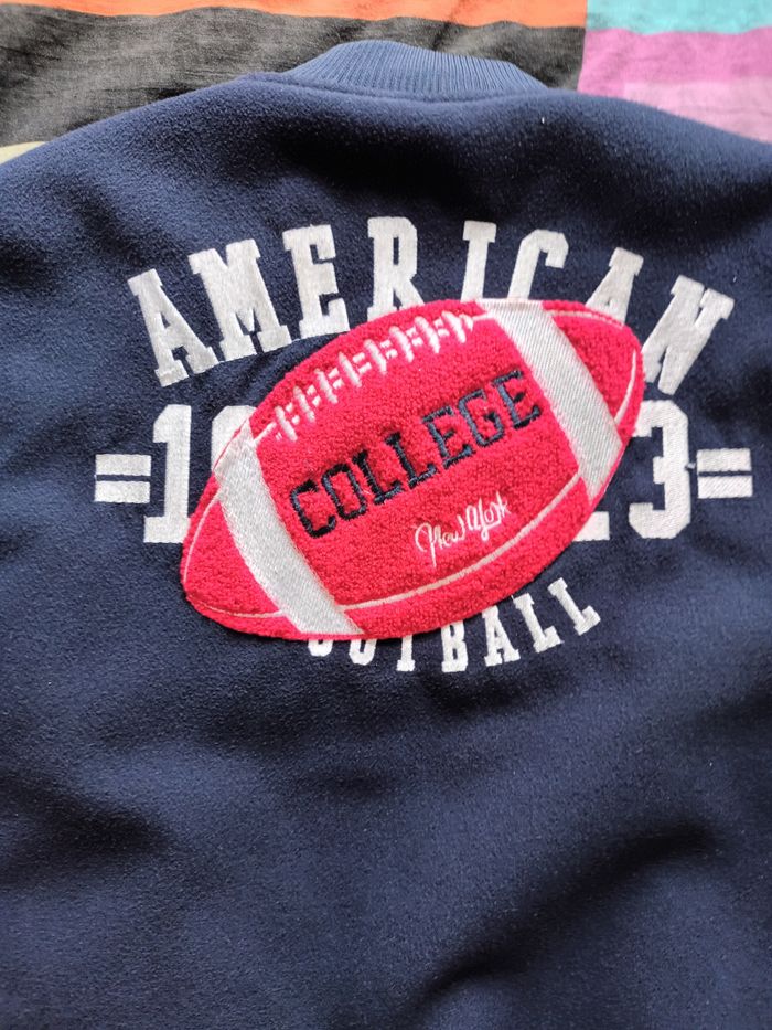 Veste style football américan - photo numéro 8