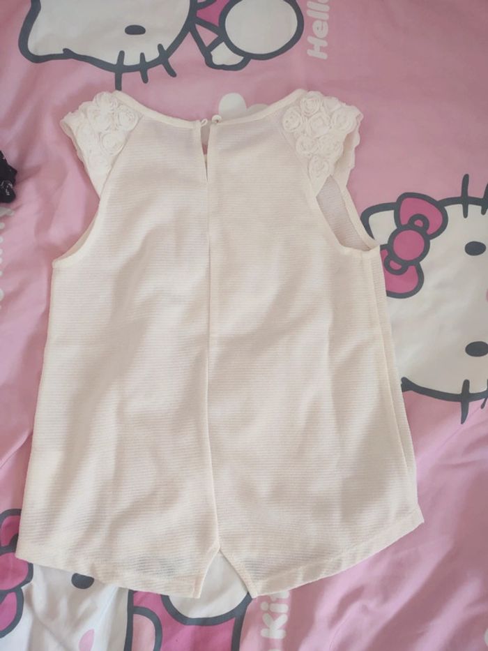 Débardeur chic fleurs aux épaules La Halle - photo numéro 5