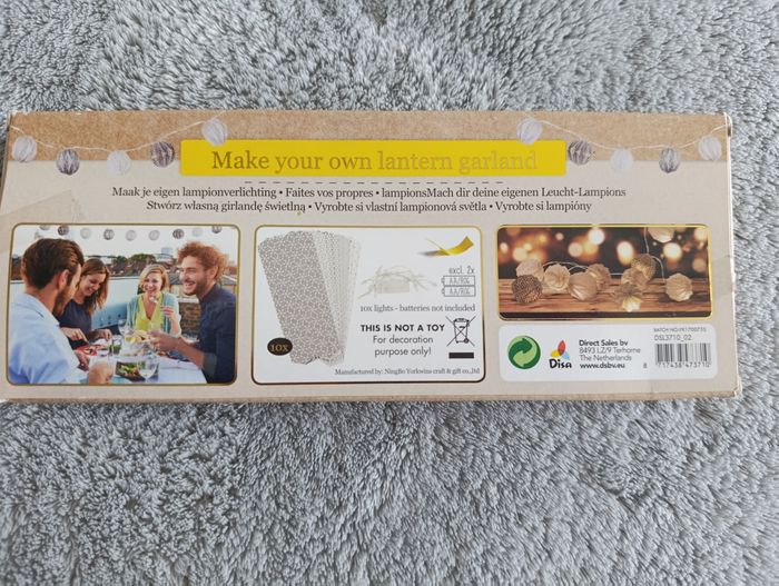 Guirlande lumineuse à monter soi-même – 10 lanternes ✨ - photo numéro 3