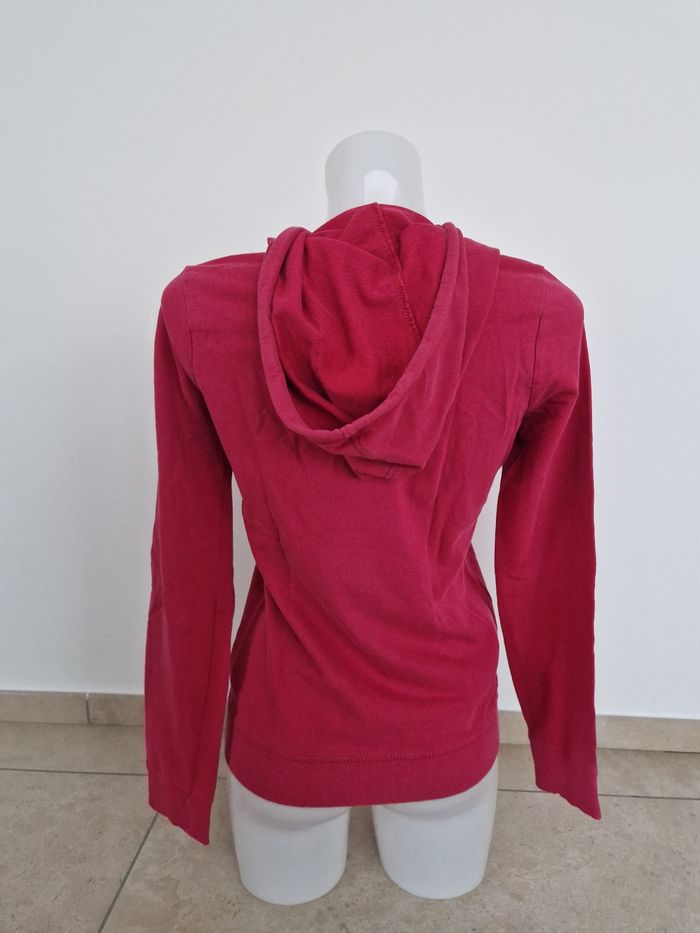 Sweat à capuche rouge Mim - photo numéro 4