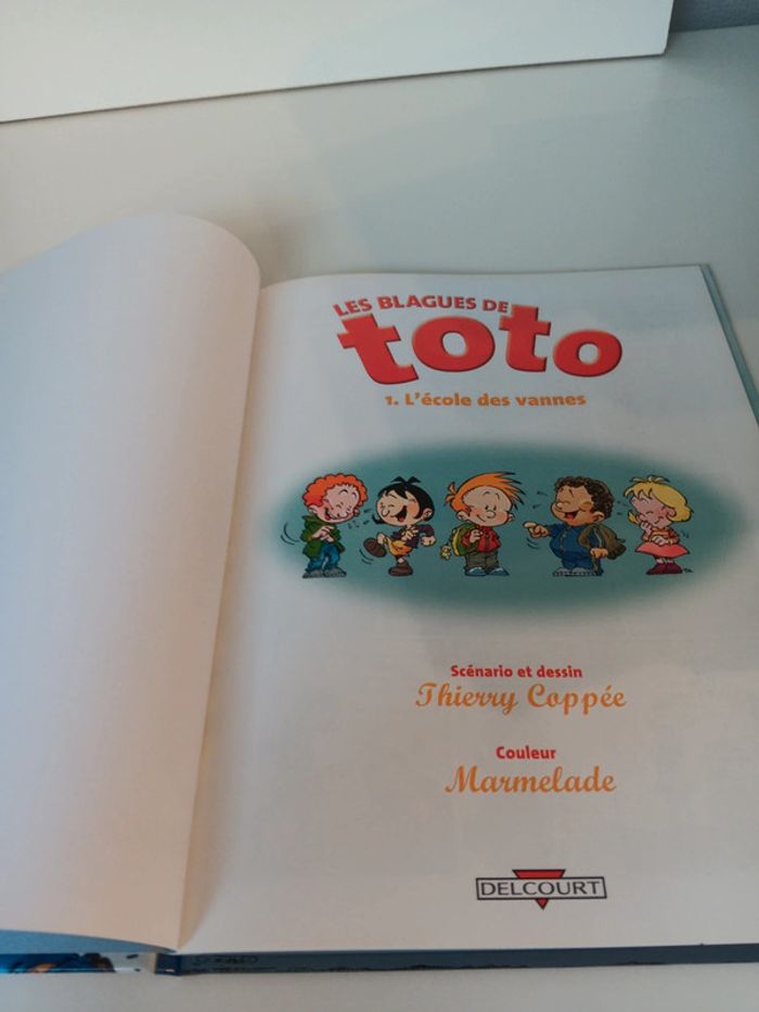 Bande dessinée Les blagues de toto , l'école des vannes 32 pages édition delcourt - photo numéro 5