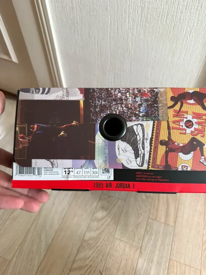 Air Jordan 1 Retro High x Union LA – Rare , Iconique, Authentique – Taille 47 neuve - photo numéro 4
