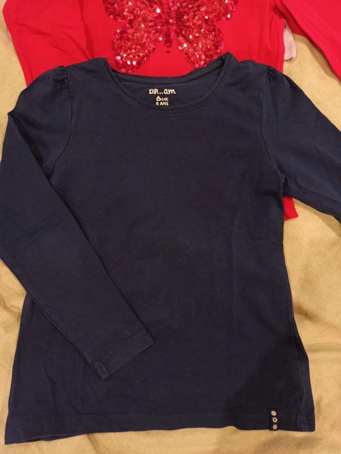 Lot 3 tee shirt ML - photo numéro 2