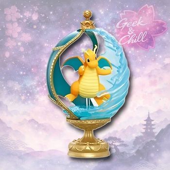 Figurine Re-Ment Pokémon - Ovaltique - Dracolosse