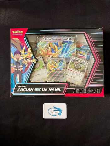 Pokémon Coffret Zacian ex de Nabil EV 8 : 34€
