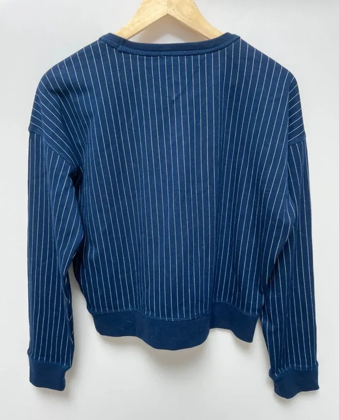 Tommy Hilfiger blue striped sweater Womens size S - photo numéro 5