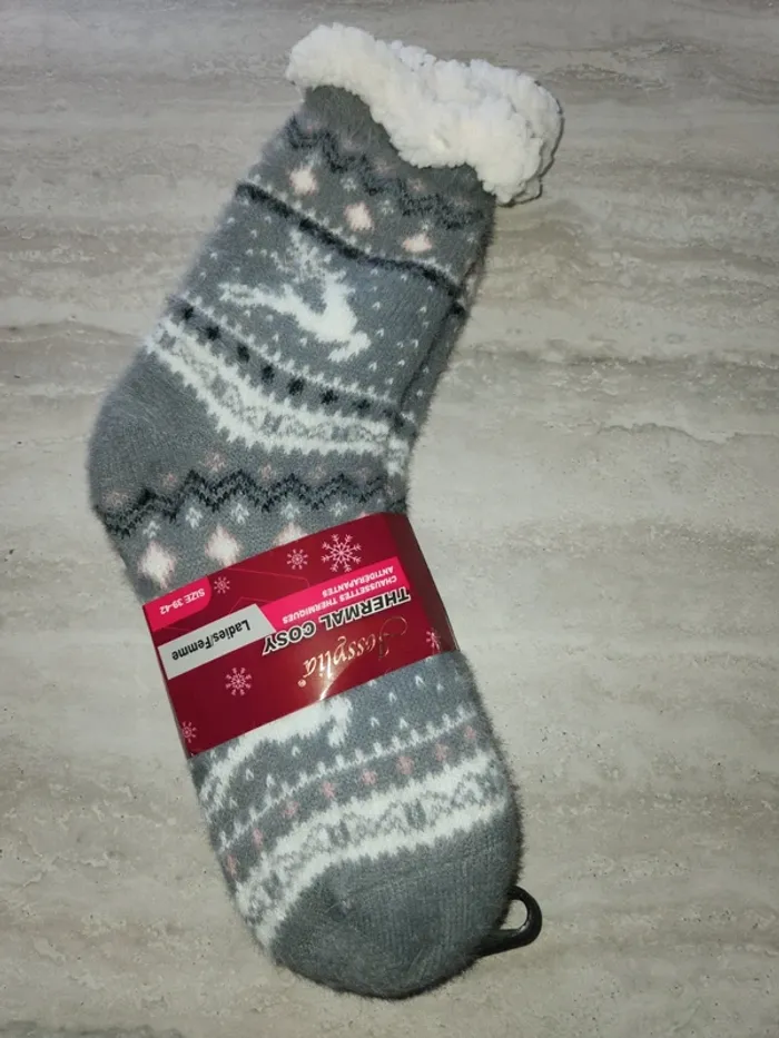 Chaussettes fourrée