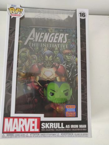 funko pop Avengers Iron Man Skrull Pop Marvel Limited Edition 16