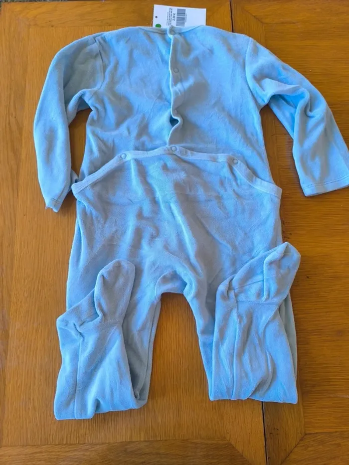 315011 pyjama bleu garçon 36 mois - photo numéro 2