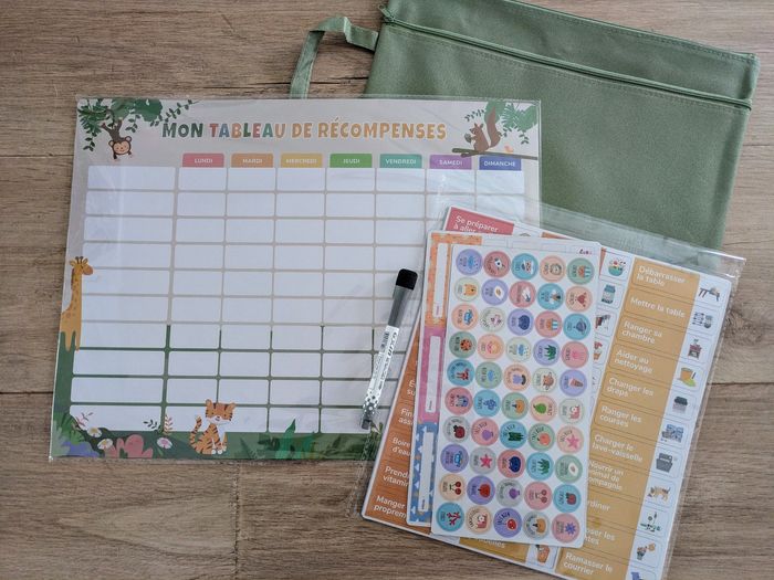 Set Mon Tableau de récompenses