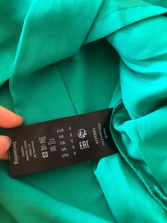 Combishort Darjeeling verte S - photo numéro 4