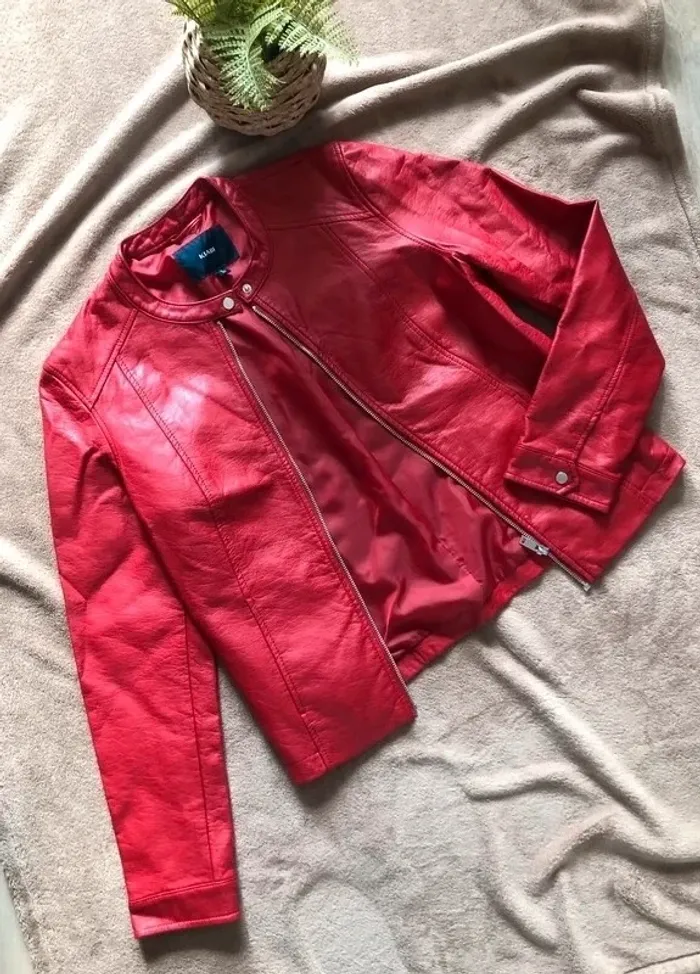 Veste femme rouge Kiabi - photo numéro 3
