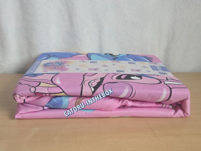 Parure de lit / Duvet Cover Set Disney Stitch & Angel 200x200cm - photo numéro 4