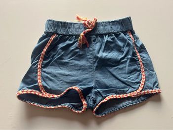 Mini short bleu