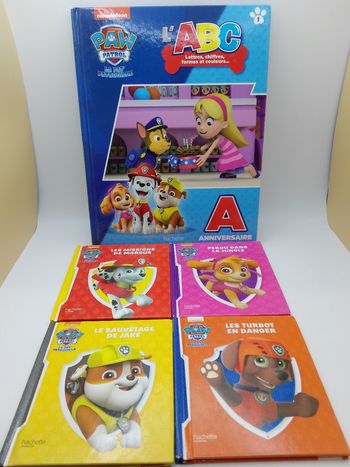 Lot livres pat patrouille 