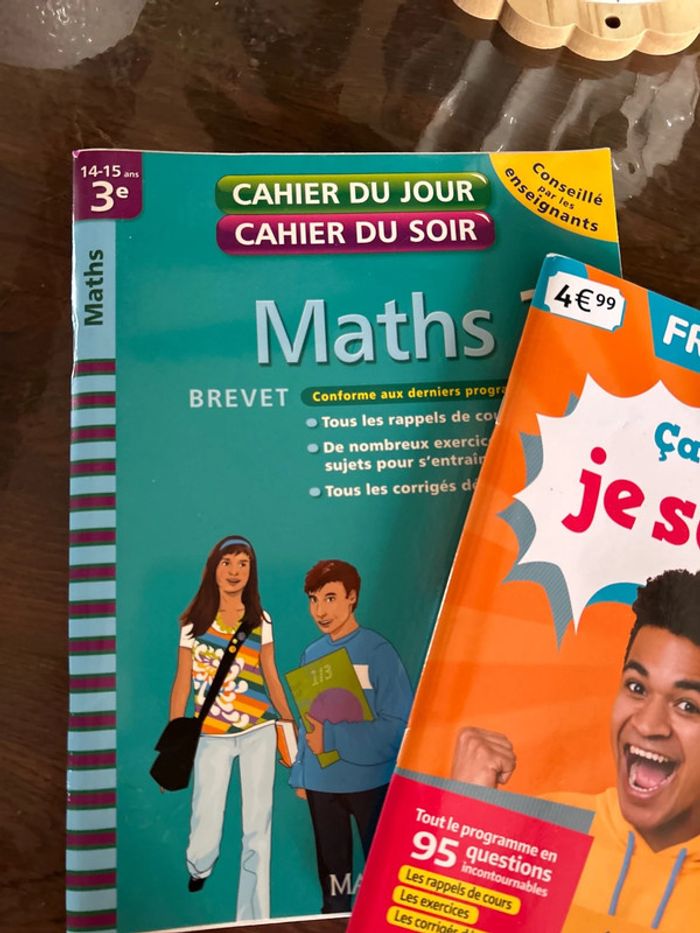 Lot cahier de vacances 3eme - photo numéro 2