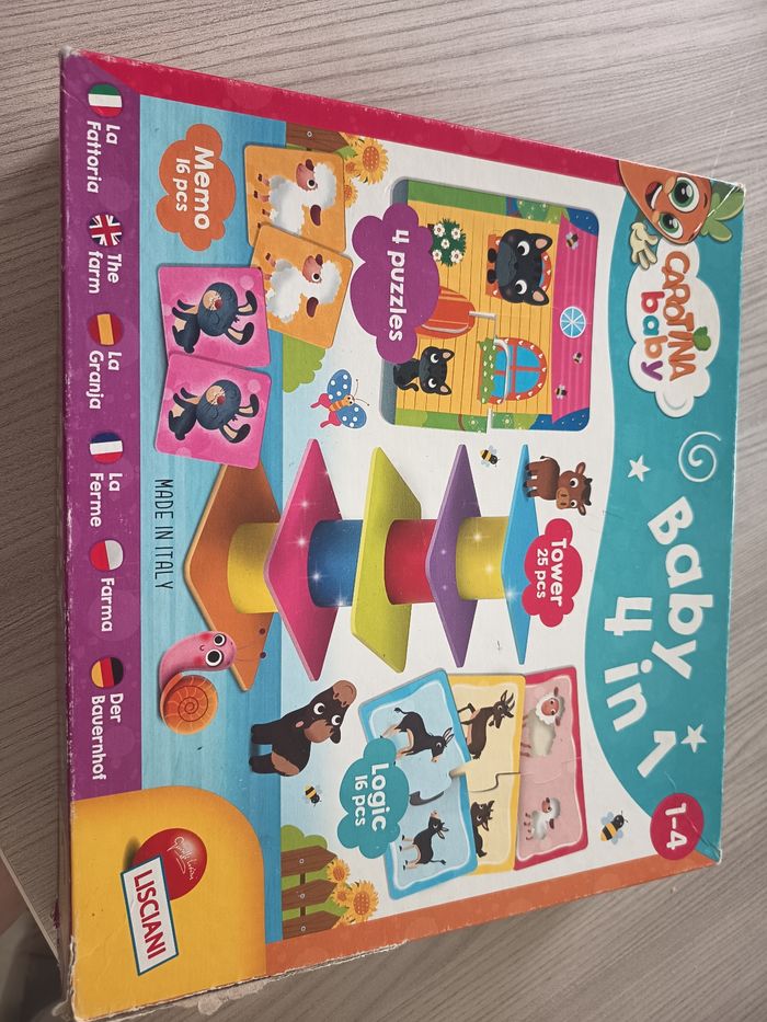 Baby 4 en 1 jeux bébé 1/4 ans - photo numéro 2