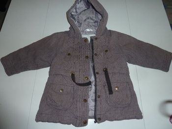 MANTEAU KIABI FILLE 24 MOIS/2 ANS