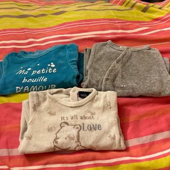 Lot de 3 pyjamas
