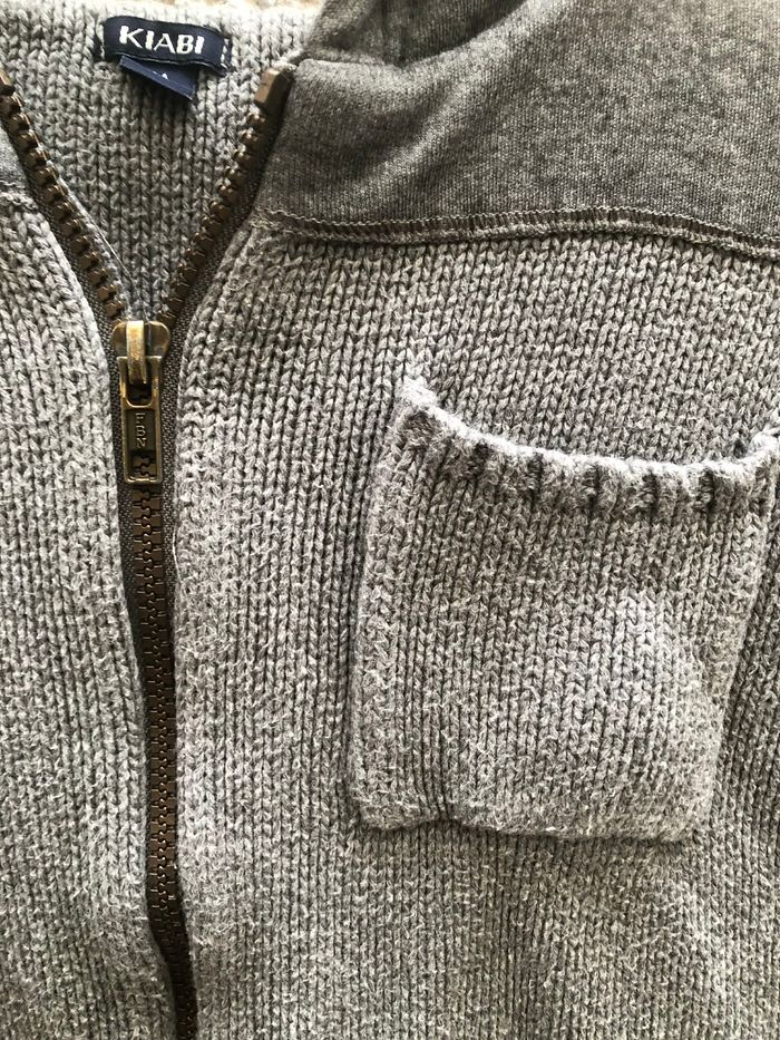 Gilet zippé Kiabi 8 ans - photo numéro 3