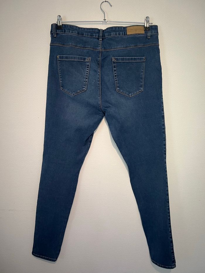 Jean skinny bleu foncé taille 48 Only Carmakoma - photo numéro 5