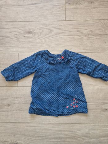 Robe bébé fille Mot d'enfants 9 mois