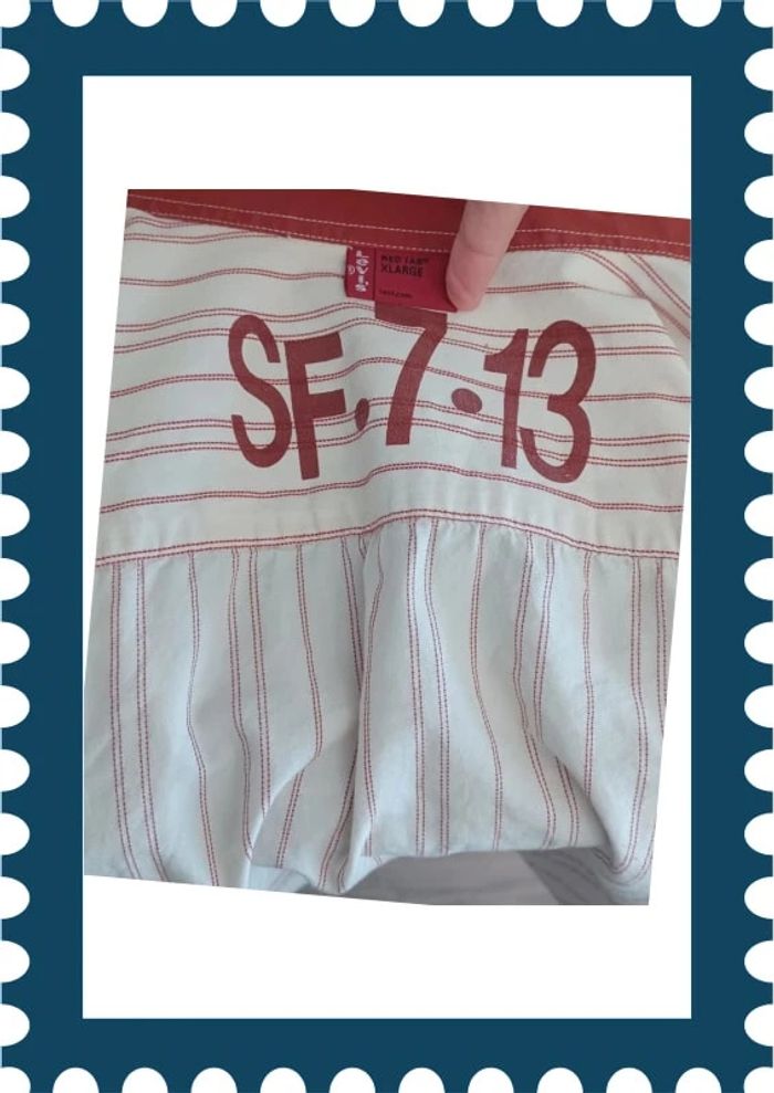 Chemise à rayures Levi's taille XXL - photo numéro 5