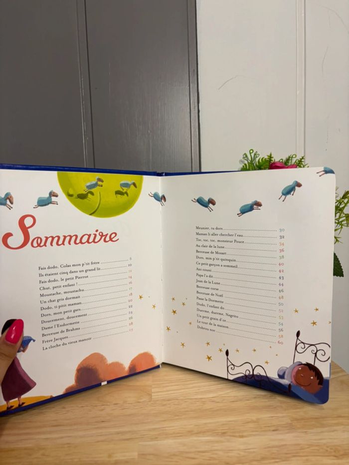 🌺Livre CD audio Berceuse et comptines pour s’endormir🌺 - photo numéro 4