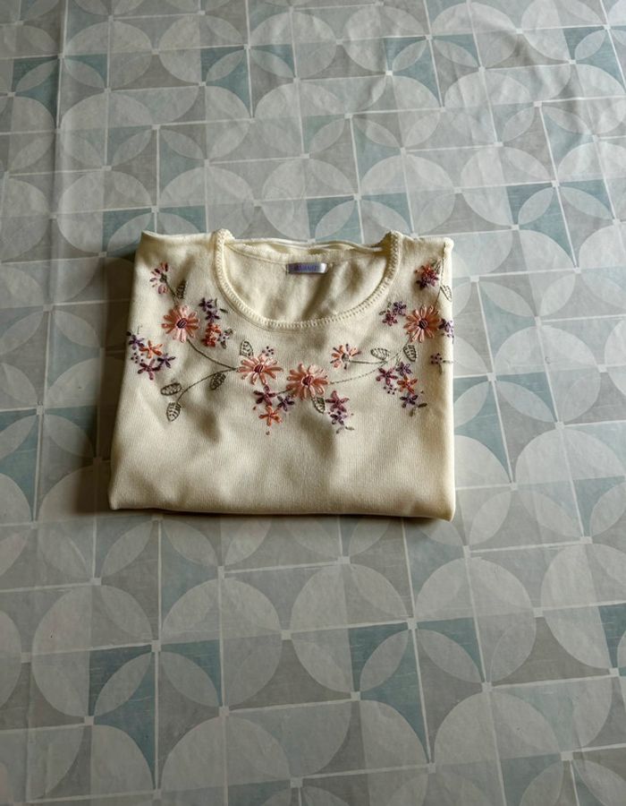 T shirt femme 3XL / 46 - Damart - en très bon état - photo numéro 4