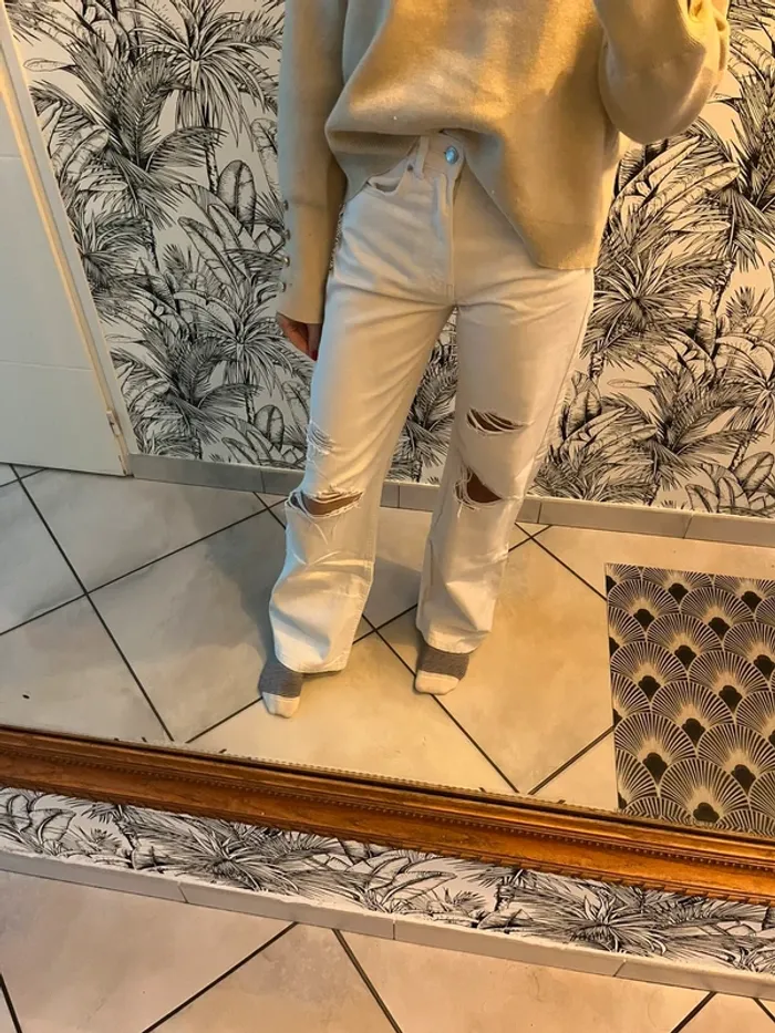 Jean blanc