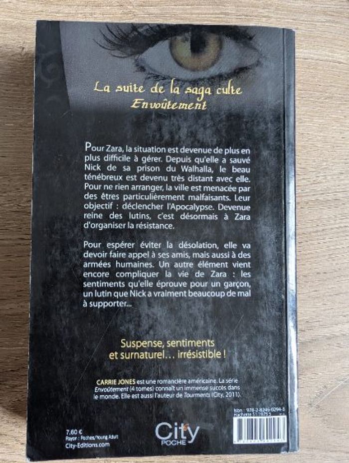 Série envoûtement (carrie jones) - photo numéro 4
