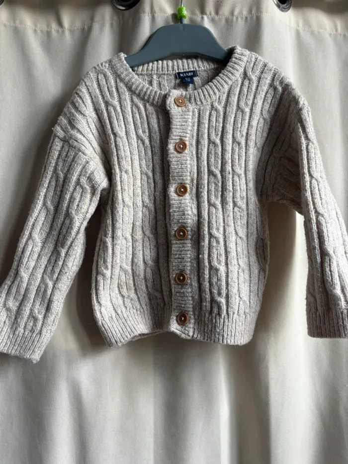 Gilet en maille 18 mois