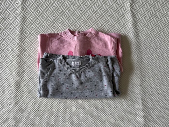 Lots pulls bébé fille