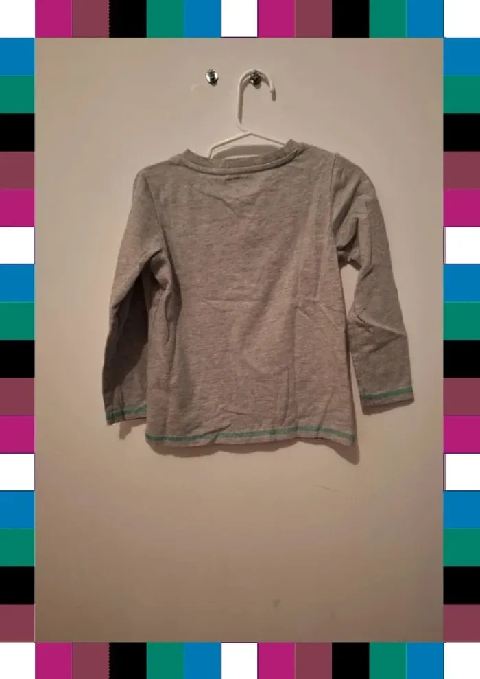 Tee-shirt manches longues 5 ans - photo numéro 3