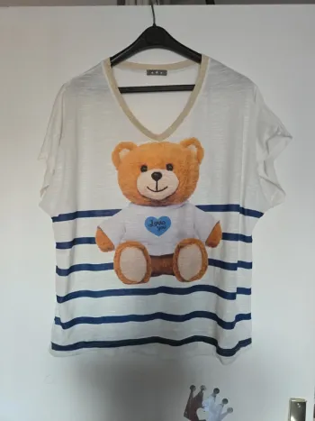 Magnifique tee shirt femme italie L