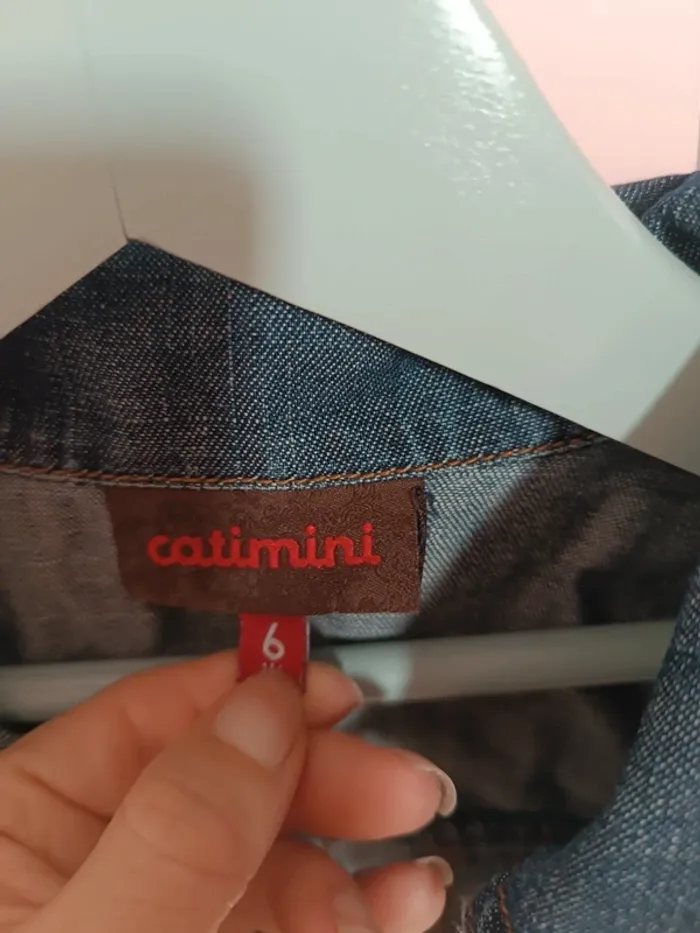 Jolie veste en jean catimini - photo numéro 3