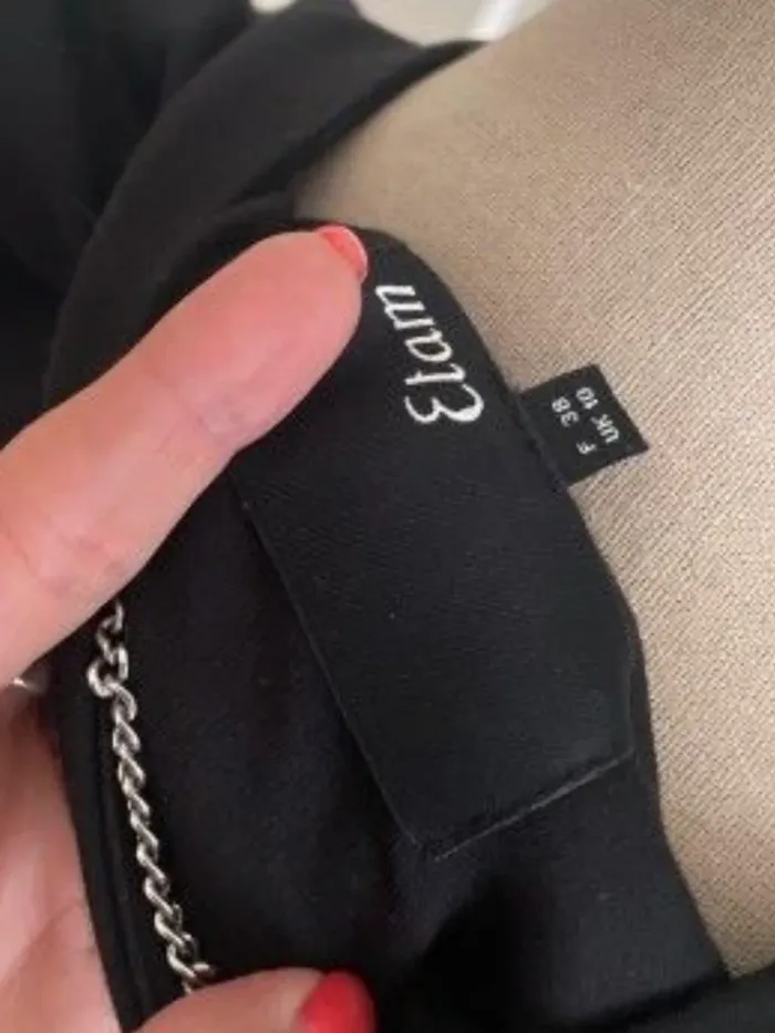 Etam Veste Blazer noir femme taille 38 - photo numéro 5