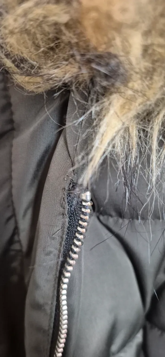 Manteau doudoune hiver kaki Cache Cache 42 - photo numéro 9