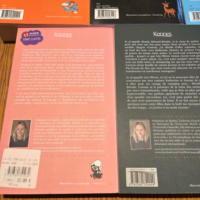 Lot 11 livres «  La vie Compliquée de Léa Olivier » - photo numéro 6