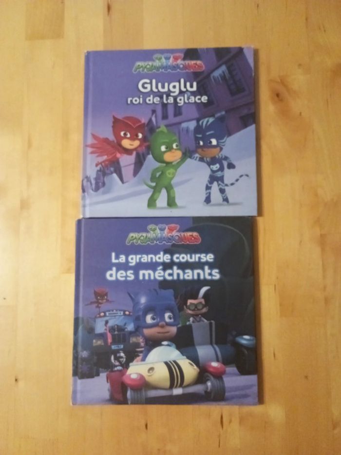 Lot de deux livres pyjamasques