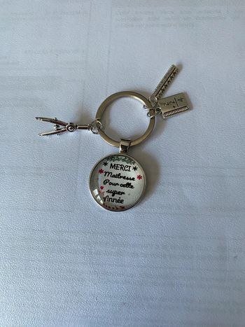 Porte clé merci maîtresse